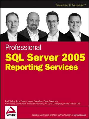 cover image of Professional SQL Server 2005 Reporting Services